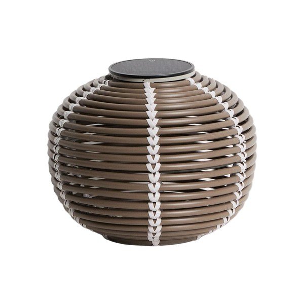 Lampa zewnętrzna stołowa/przenośna LED solarna/na USB ø 25 cm Garoina – Kave Home