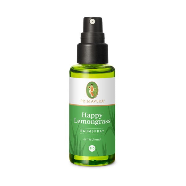 Spray do pomieszczeń Primavera Happy Lemongrass, 50 ml