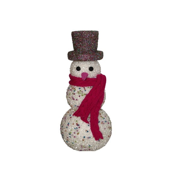 Dekoracyjna figurka Glitter Snowman