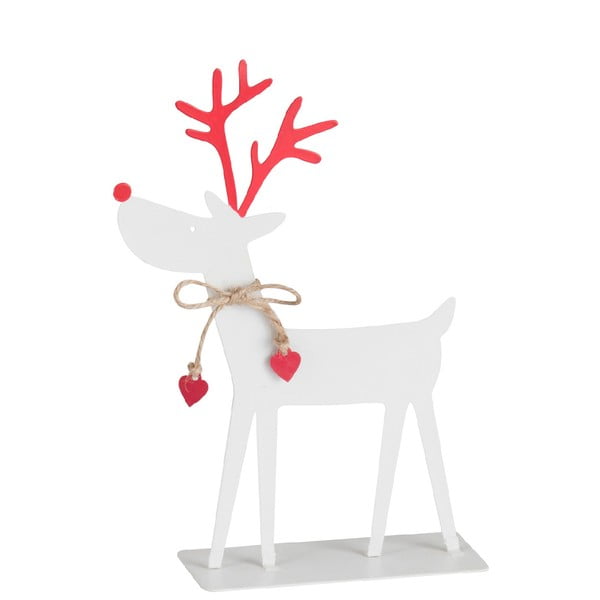 Metalowa figurka renifera J-Line Reindeer