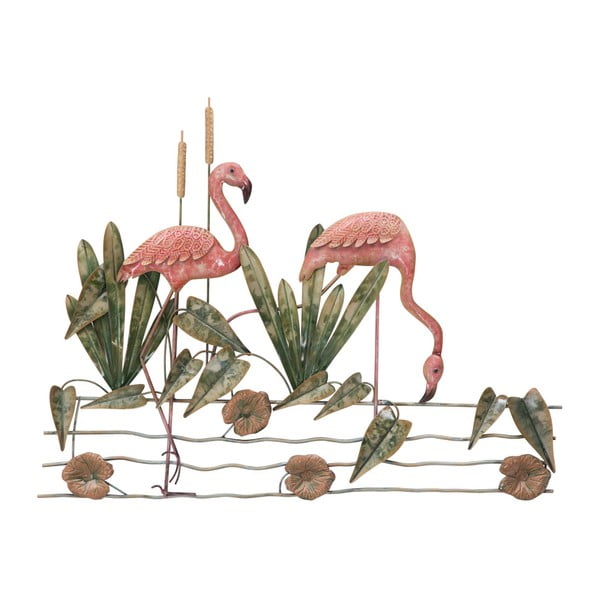 Dekoracja ścienna Mauro Ferretti Flamingo, 88x68,5 cm