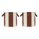 Tekstylne koszyki zestaw 2 szt. ø 32x32 cm Kara – OYOY Living Design