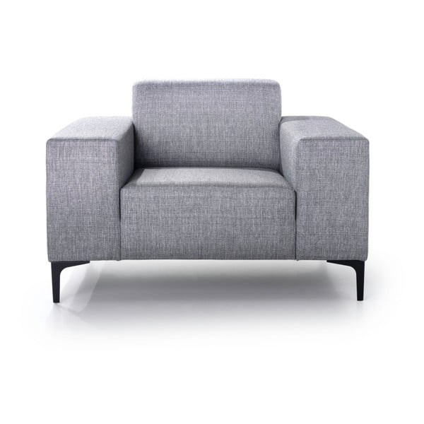 Jasnoszary fotel Scandic Diva-image-2