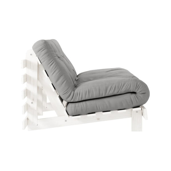 Sofa rozkładana Karup Design Roots White/Grey-image-4