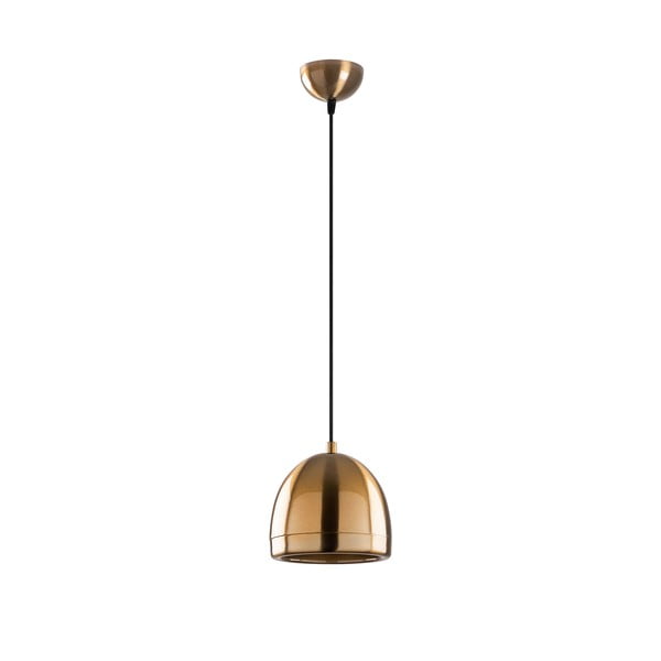 Lampa wisząca w kolorze brązu z metalowym kloszem ø 17 cm Mugo – Opviq lights-image-3