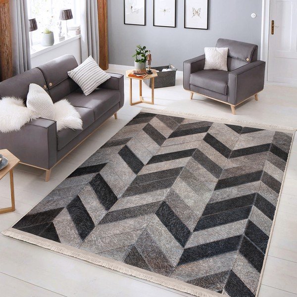 Szary dywan 80x150 cm – Mila Home-image-2