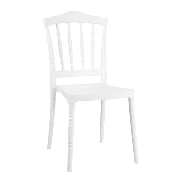 Białe krzesło Aguado