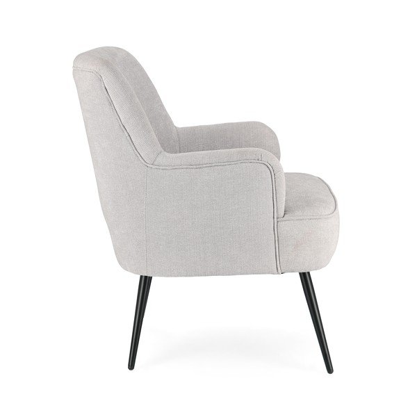 Jasnoszary fotel Ernestine – Yes Everyday-image-3