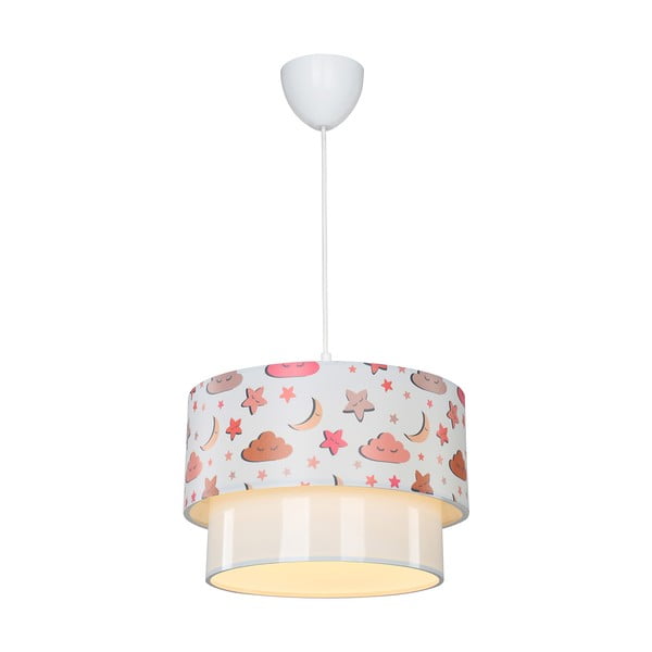 Biała lampa dziecięca ø 30 cm Kinder – Squid Lighting