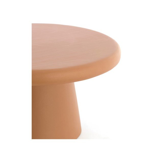 Okrągły stolik w kolorze terakoty ø 70 cm Kulona – Light & Living-image-4