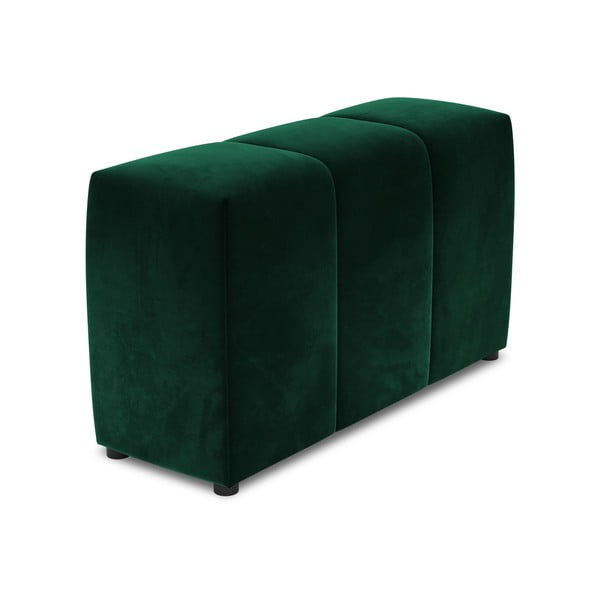 Zielone aksamitne oparcie do sofy modułowej Rome Velvet – Cosmopolitan Design