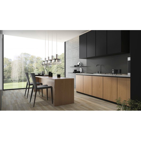Lampa wisząca w czarno-srebrnym kolorze Fischer & Honsel Brad-image-1