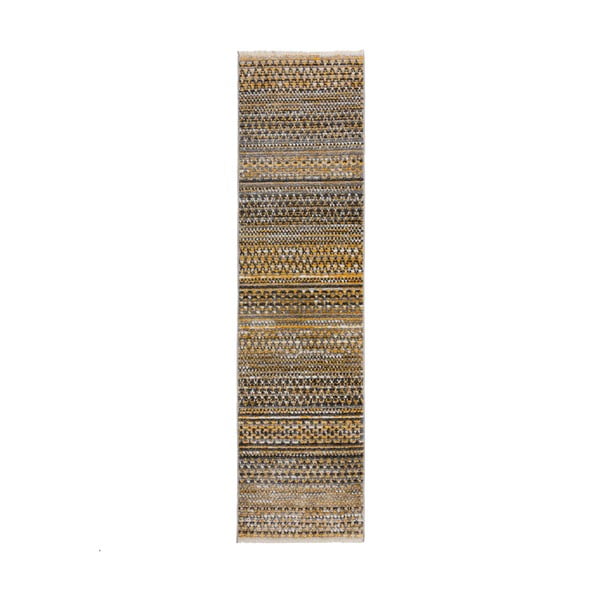 Musztardowy chodnik 66x300 cm Camino – Flair Rugs