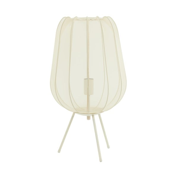 Kremowa lampa stołowa (wysokość 60 cm) Plumeria – Light & Living-image-2