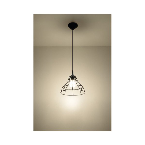 Czarna lampa wisząca Sollux Asama-image-3