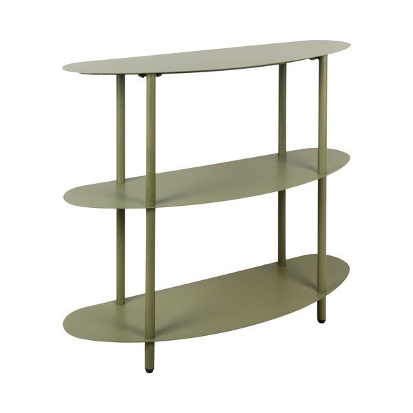 Zielony metalowy regał 90x82x28 cm Riqueza – Leitmotiv