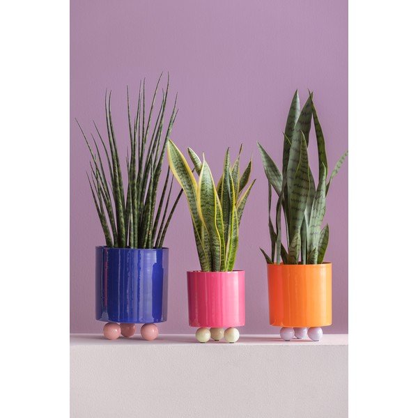 Metalowa osłonka na doniczkę ø 18 cm Double Funky – PT LIVING-image-1