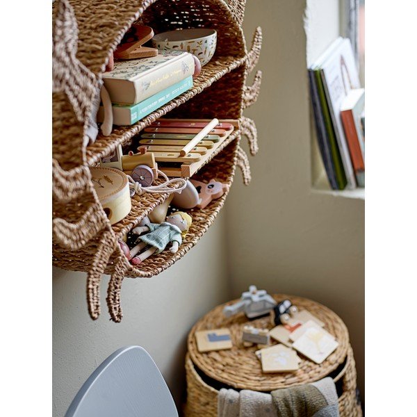 Rattanowa półka dziecięca Barney − Bloomingville Mini-image-2