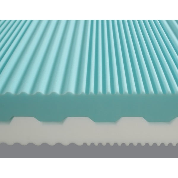 Twardy/średnio twardy piankowy materac dwustronny 180x200 cm Tandem – Materasso-image-1