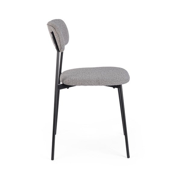 Szare tapicerowane krzesło Inka – Yes Everyday-image-3