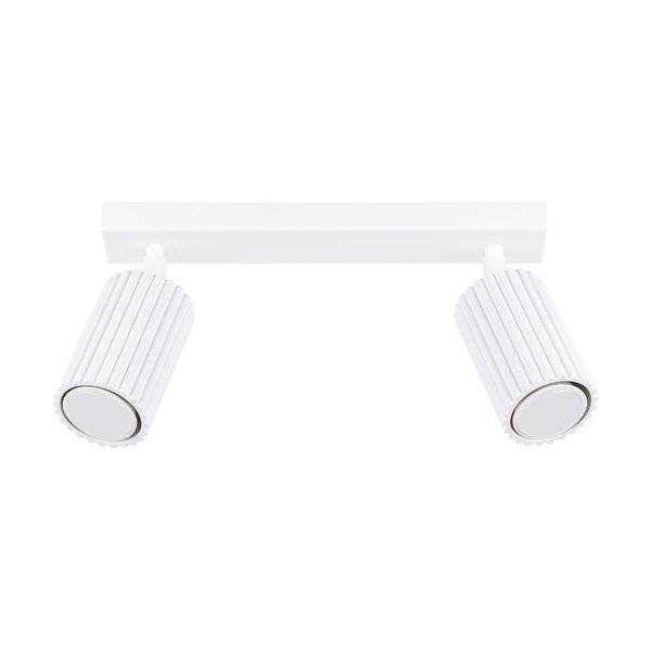Biała lampa punktowa 6,5x30 cm Gleam – Sollux