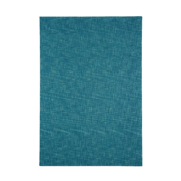Wełniany dywan Tweed Teal, 170x240 cm