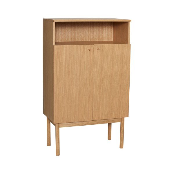 Szafka w dekorze dębu w naturalnym kolorze 80x135x42 cm Ulterior – Hübsch