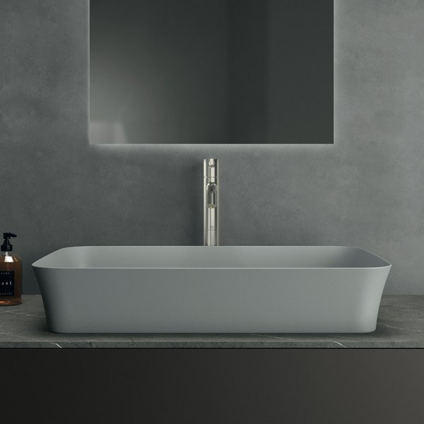 Jasnoszara ceramiczna umywalka 65x40 cm Ipalyss – Ideal Standard-image-4