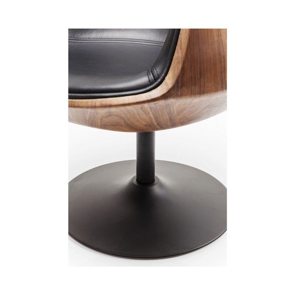 Brązowo-czarny fotel Kare Design Club 54-image-4