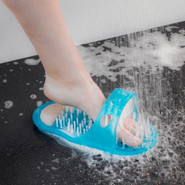 Szczotka do stóp pod prysznic InnovaGoods Exfoliating Shoe-image-1