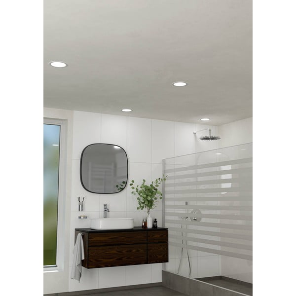 Biała lampa LED wpuszczana w sufit FUEVA 5 – EGLO-image-1