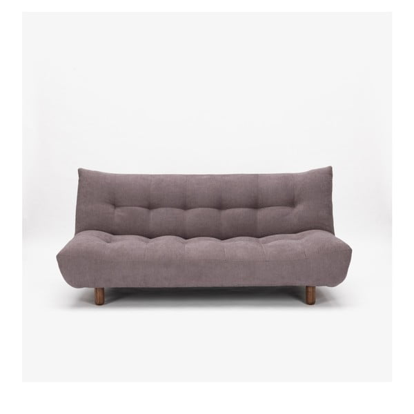 Jasnoszara sofa rozkładana Design Twist Tampico