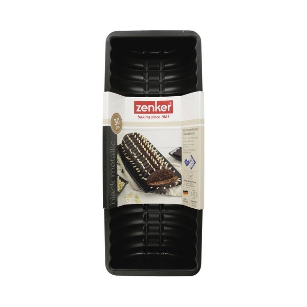 Keksówka półokrągła Zenker Black, 32x12,5 cm-image-2