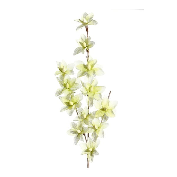 Sztuczna gałązka  z zielonymi kwiatkami Ixia Ntombi, wys. 137 cm