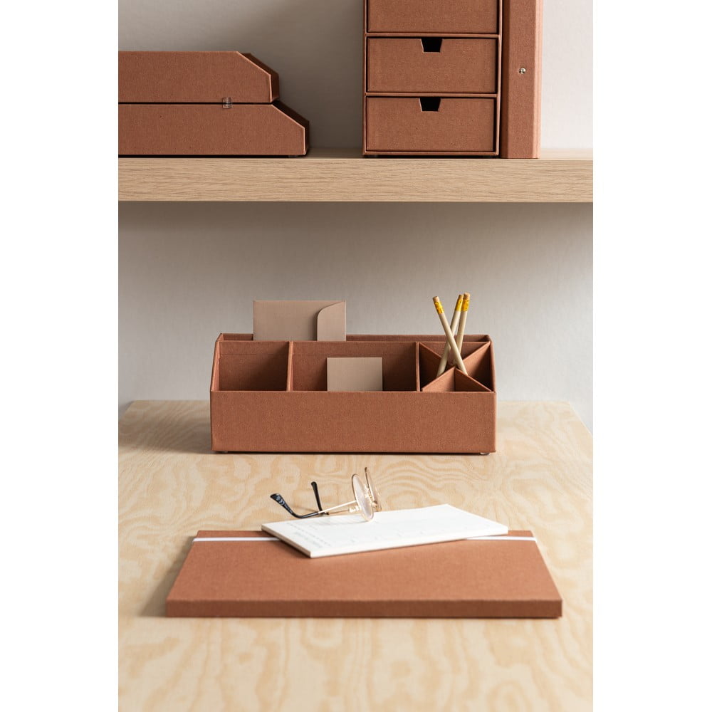 Kartonowy organizer na artykuły papiernicze Elisa Restore Paper Laminate – Bigso (zdjęcie 6)