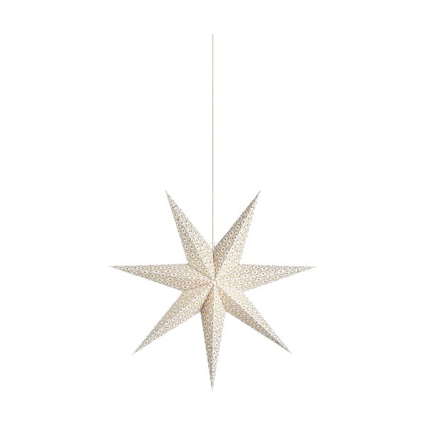 Biała dekoracja świetlna ze świątecznym motywem ø 45 cm Baroque – Markslöjd