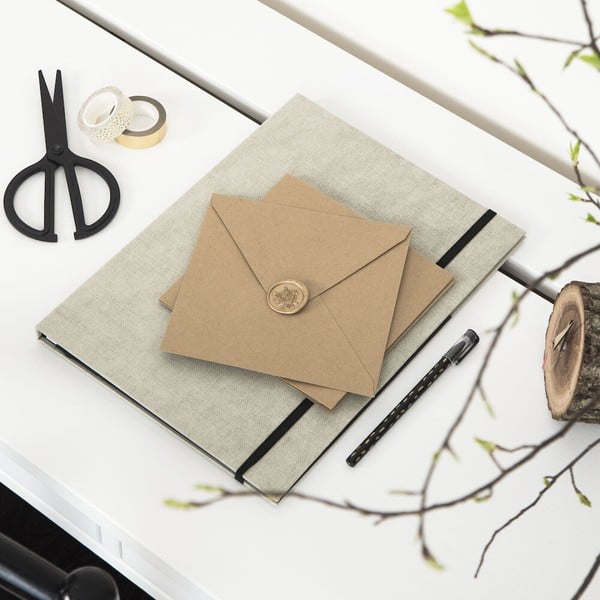 Kartonowa teczka na dokumenty Paulina – Bigso Box of Sweden-image-2