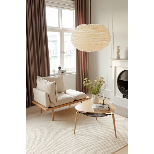 Stolik w naturalnym kolorze ø 80 cm Hang Out – UMAGE-image-1