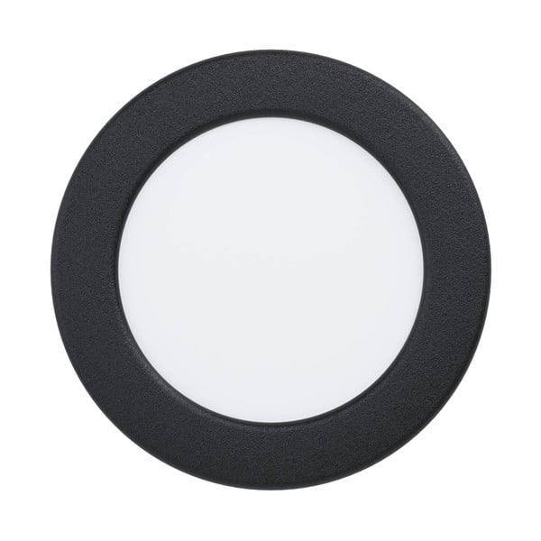 Czarna lampa LED wpuszczana w sufit FUEVA 5 – EGLO