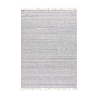 Jasnoszary dywan zewnętrzny z tworzywa z recyklingu Universal Liso, 160x230 cm