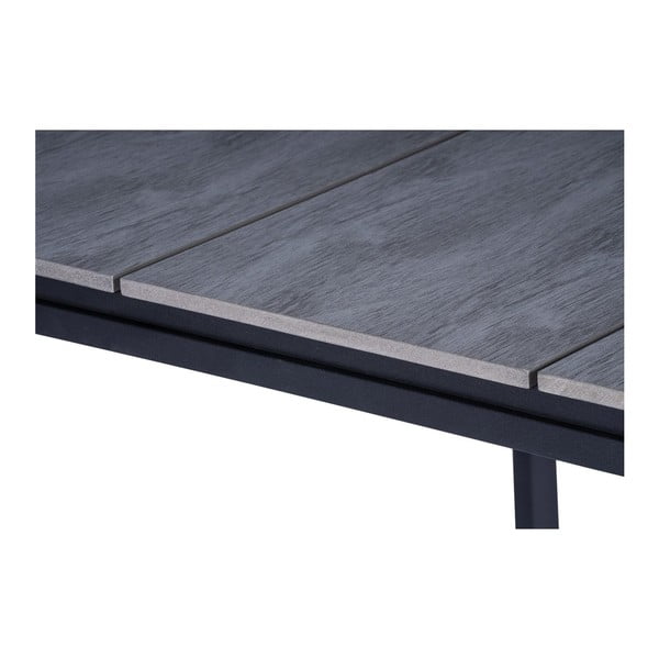 Zestaw 2 rattanowych krzeseł Carla i czarnego stołu Strong – Bonami Essentials-image-3