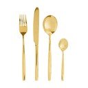 Sztućce ze stali nierdzewnej w kolorze złota 16 szt. Avie – Premier Housewares
