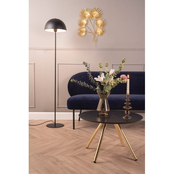 Czarna lampa stojąca Leitmotiv Bennet, wys. 150 cm-image-3