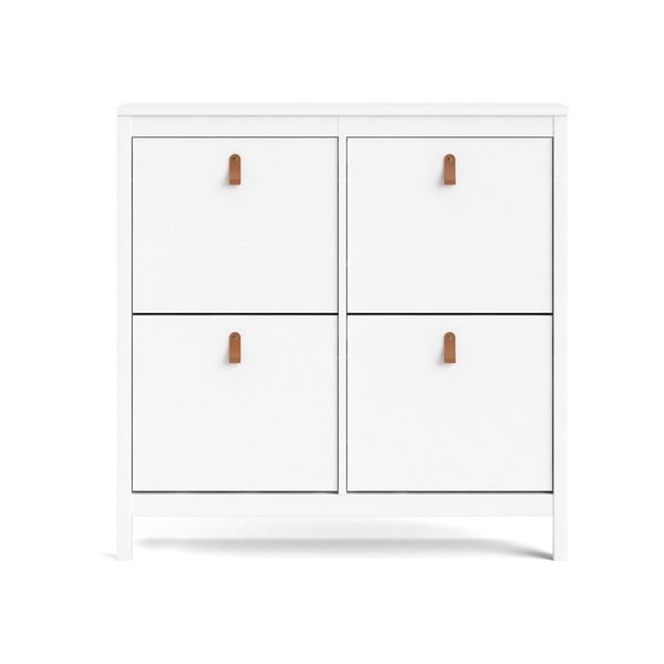 Biała uchylna szafka na buty Madrid – Tvilum-image-3