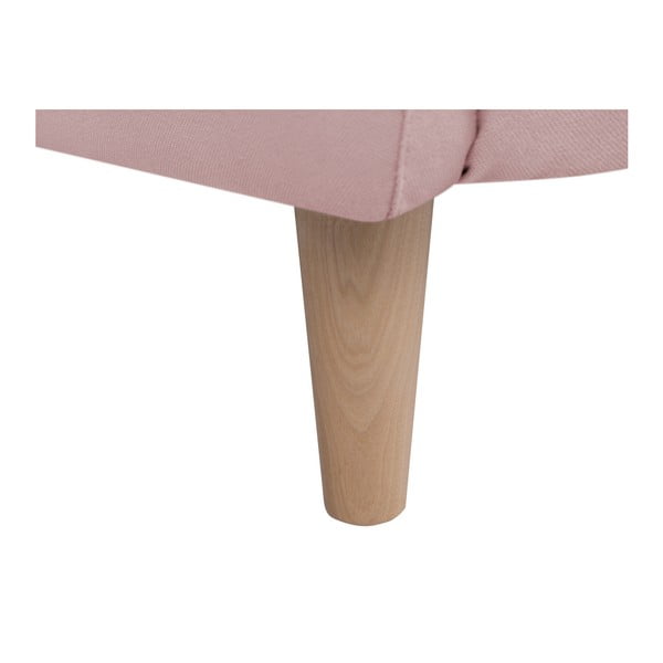 Różowy fotel Micadoni Home Belano-image-1