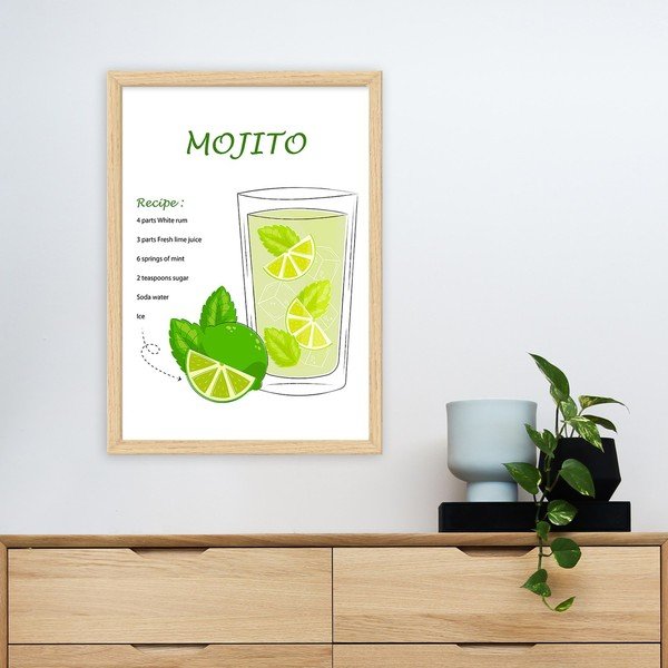 Obraz 40x55 cm Mojito – Wallity-image-1