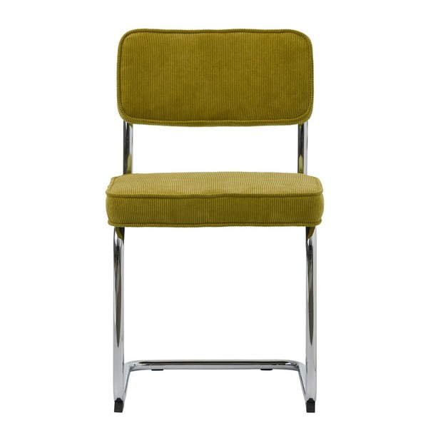 Limonkowe krzesło Unique Furniture Rupert Bauhaus