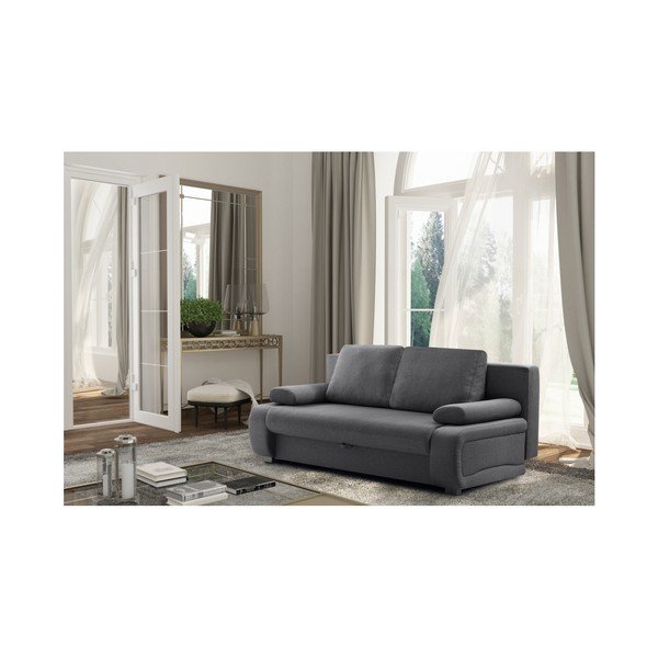 Szara rozkładana sofa INTERIEUR DE FAMILLE PARIS Bonheur-image-4