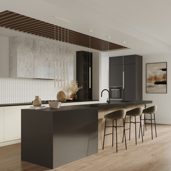 Kremowa lampa wisząca Fideus – Sollux-image-2