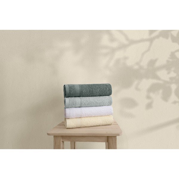 Bawełniane ręczniki frotte zestaw 4 szt. 50x90 cm – Foutastic-image-1